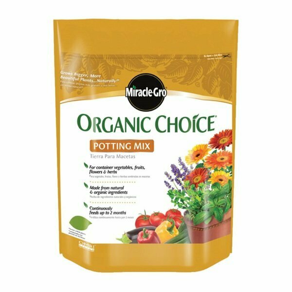Miracle Gro Scotts Organic #72986650 MG 16QT Organ Pot Soil DPTL-10